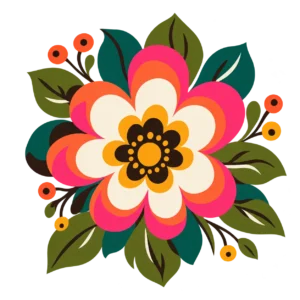 colourful flower