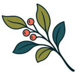 decorative leaf sprig