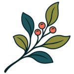 decorative leaf sprig