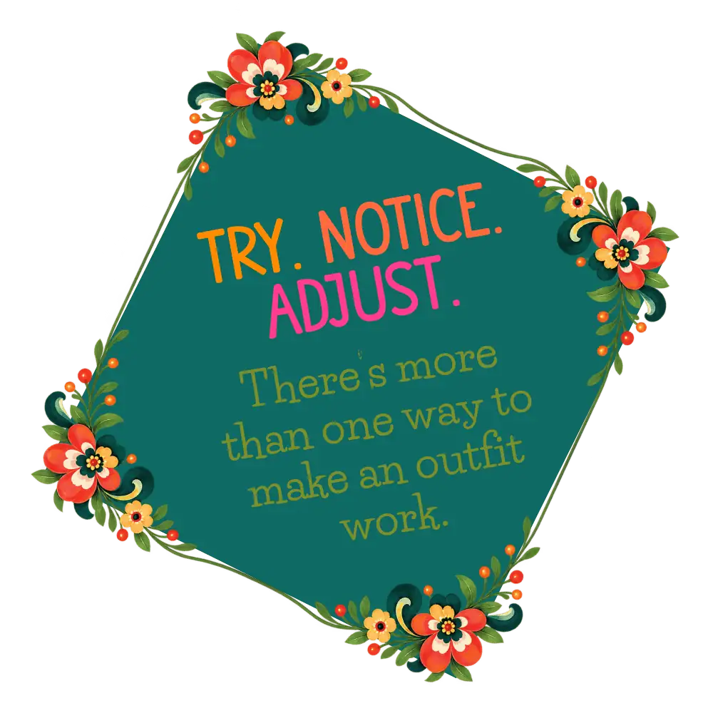 try notice adjust floral frame